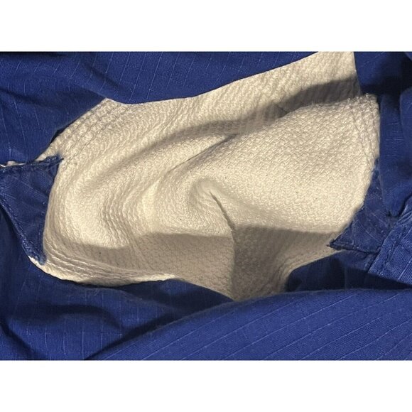 Drawstring Gear Up Pants  One Size Blue With White Mesh - Picture 9 of 9